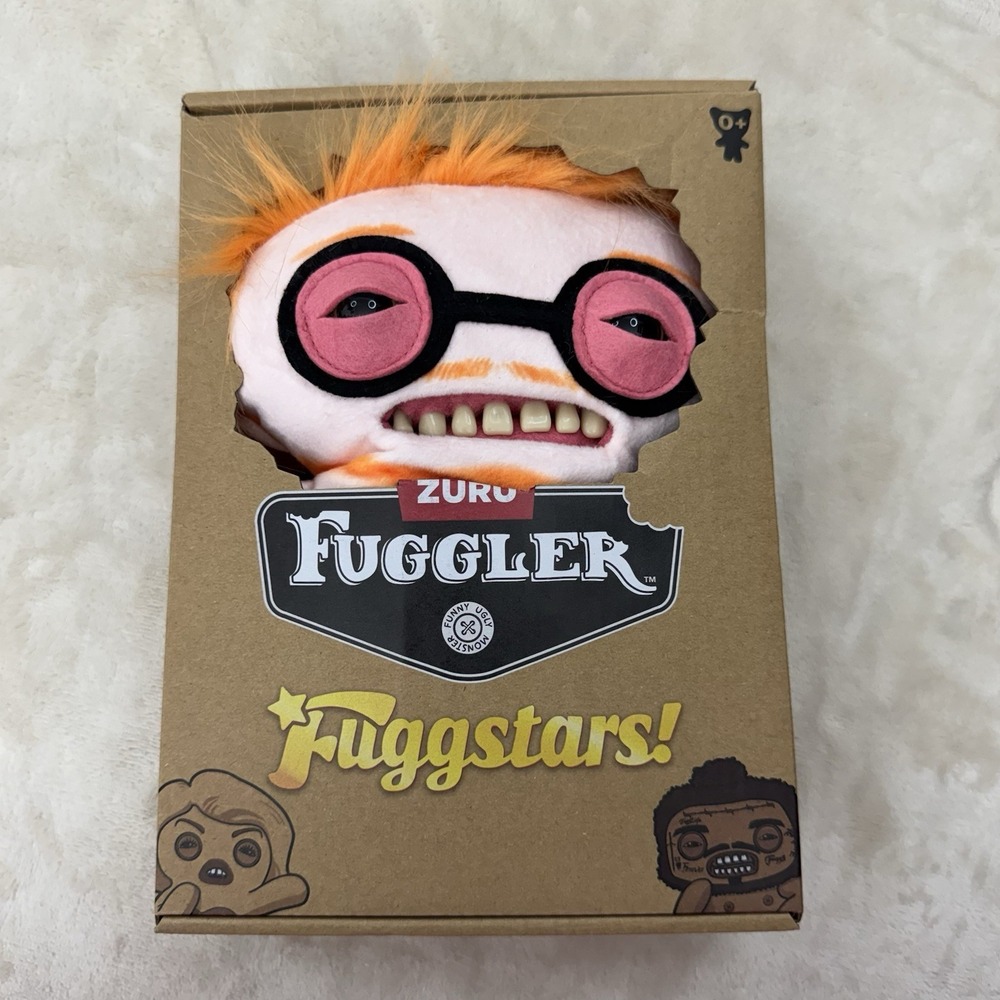 ZURU Fuggler Fuggstars Gunky Goober Plush Monster New in Box 2025